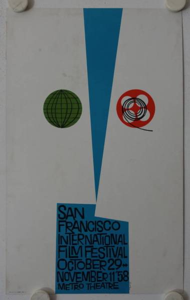 San Francisco Film Festival 1958 original release US Festival movie poster